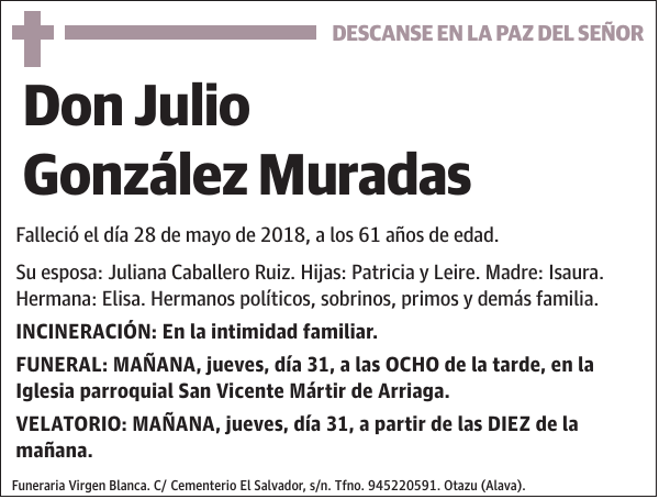 Julio González Muradas