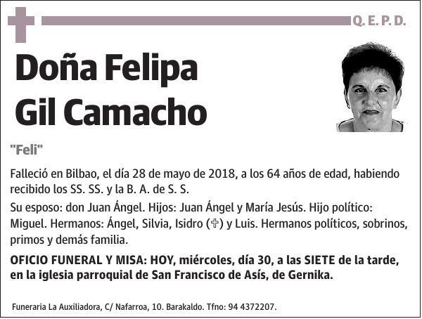 Felipa Gil Camacho