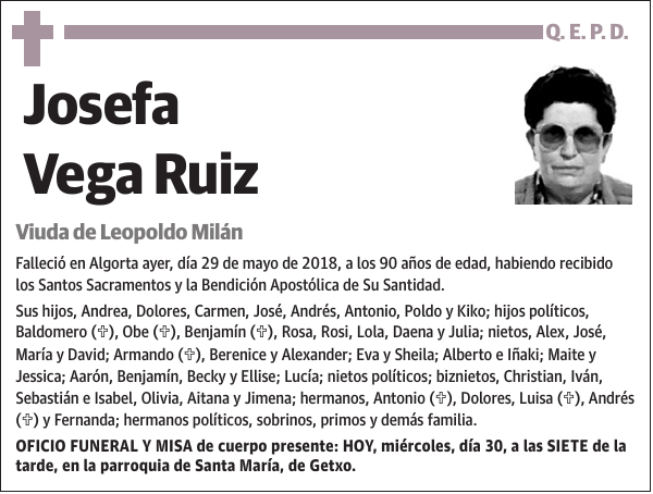 Josefa Vega Ruiz