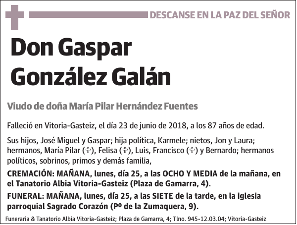 Gaspar González Galán