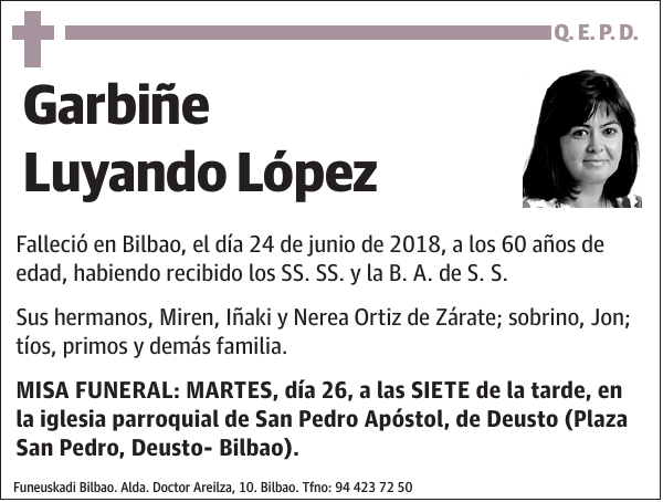 Garbiñe Luyando López