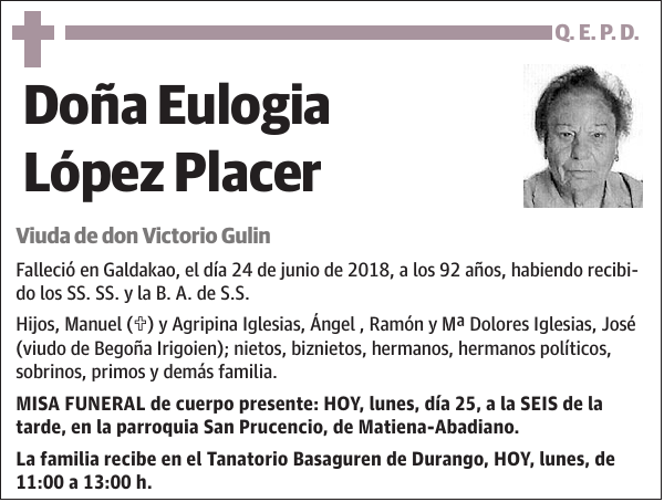 Eulogia López Placer