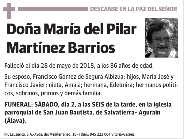 María del Pilar Martínez Barrios