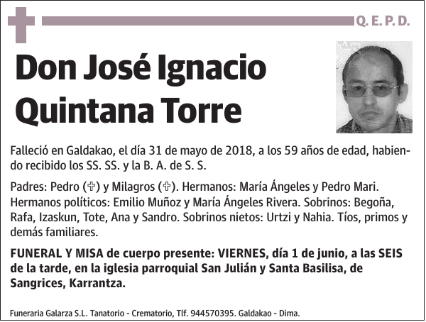 José Ignacio Quintana Torre