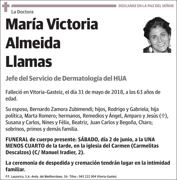 María Victoria Almeida Llamas