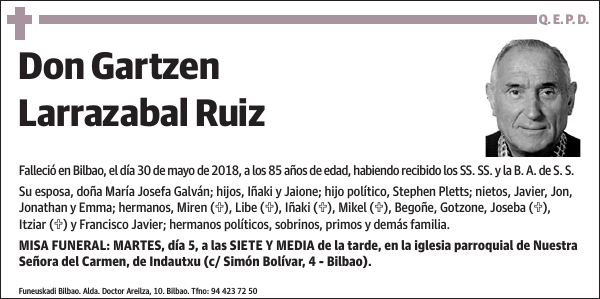 Gartzen Larrazabal Ruiz