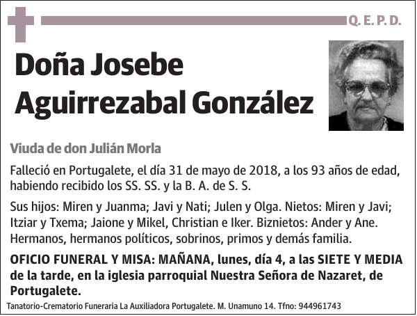 Josebe Aguirrezabal González