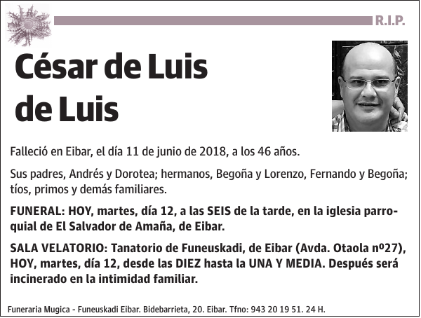 César de Luis de Luis