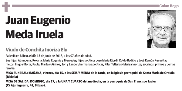 Juan Eugenio Meda Iruela