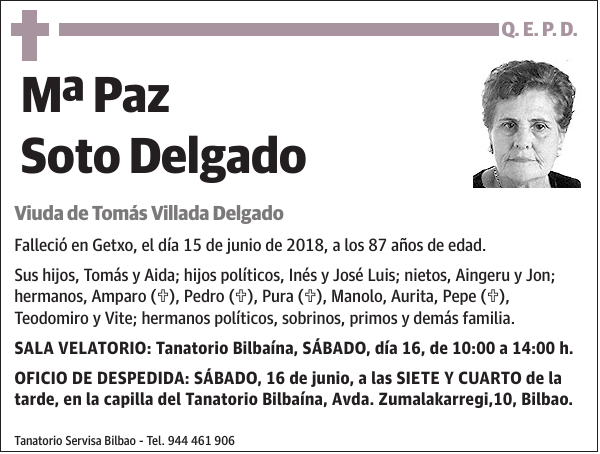 Mª Paz Soto Delgado