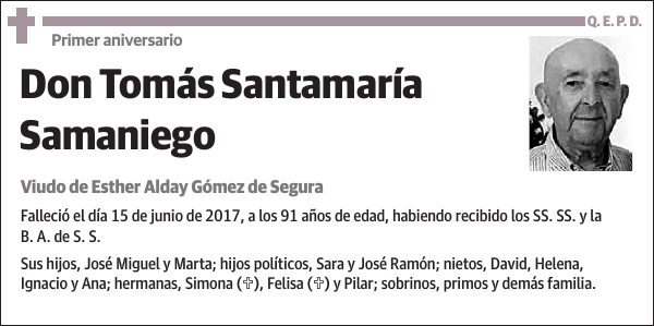 Tomás Santamaría Samaniego