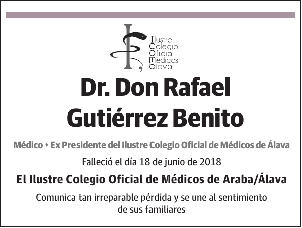 Rafael Gutiérrez Benito