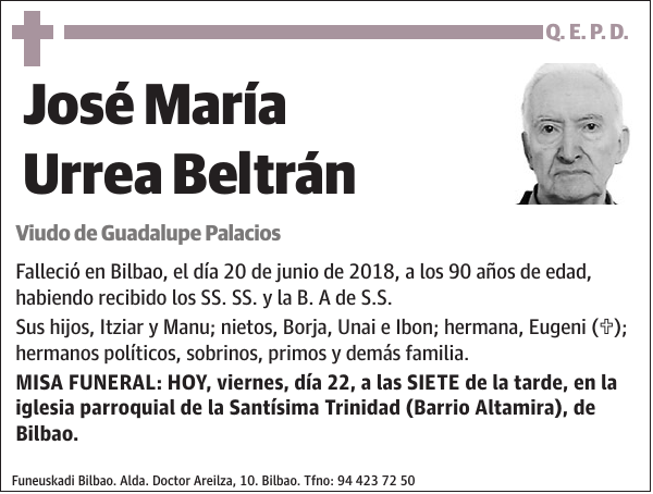 José María Urrea Beltrán