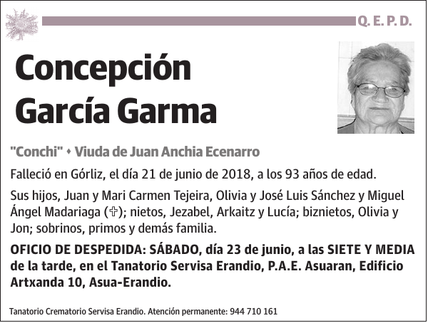 Concepción García Garma