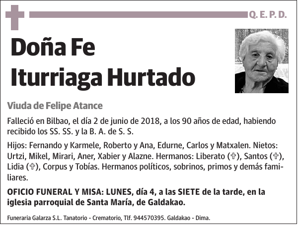 Fe Iturriaga Hurtado