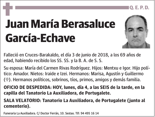 Juan María Berasaluce García-Echave