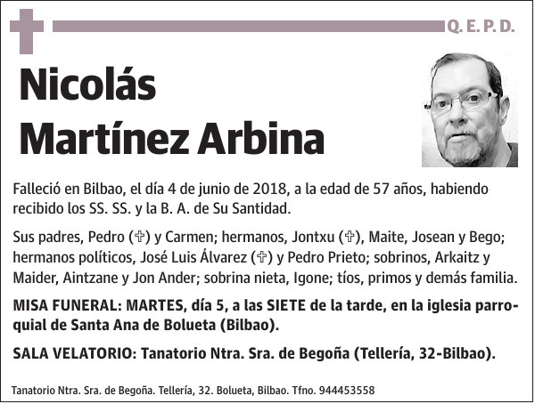 Nicolás Martínez Arbina