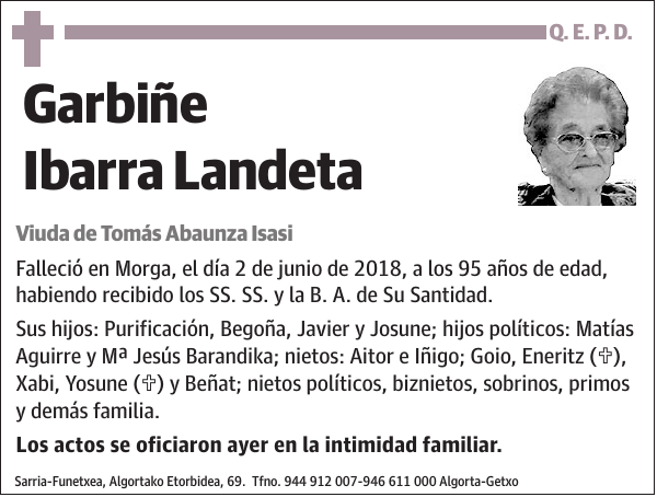 Garbiñe Ibarra Landeta