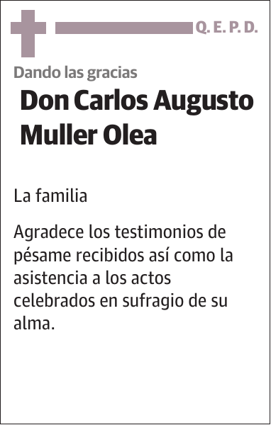 Carlos Augusto Muller Olea