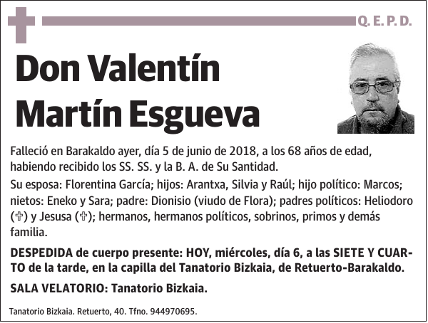 Valentín Martín Esgueva