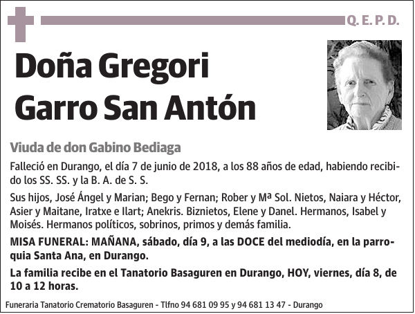 Gregori Garro San Antón