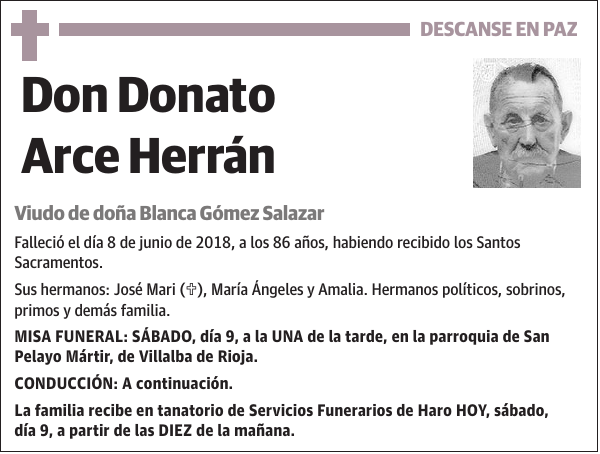 Donato Arce Herrán