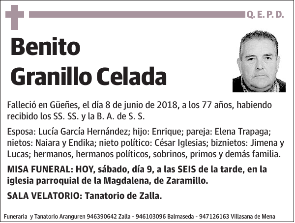 Benito Granillo Celada