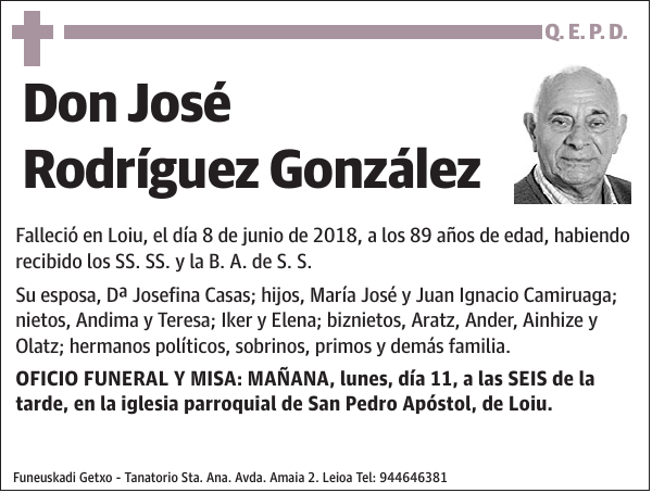 José Rodríguez González