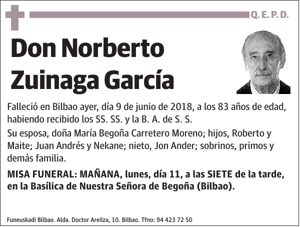 Norberto Zuinaga García