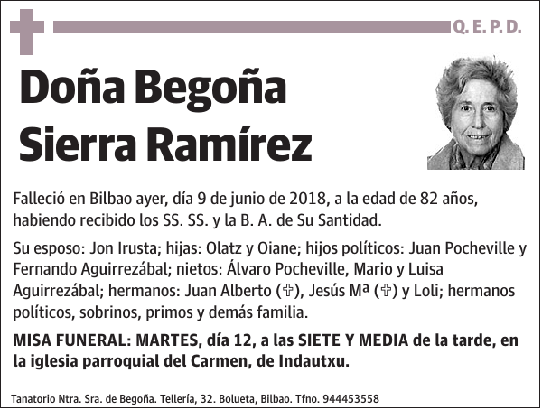 Begoña Sierra Ramírez