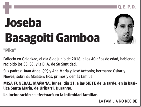 Joseba Basagoiti Gamboa