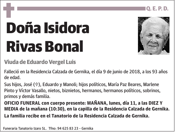 Isidora Rivas Bonal