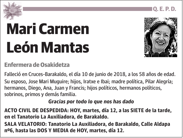 Mari Carmen León Mantas