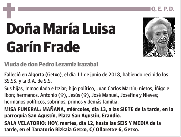 María Luisa Garín Frade