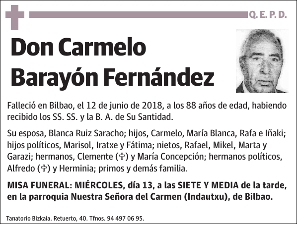 Carmelo Barayón Fernández