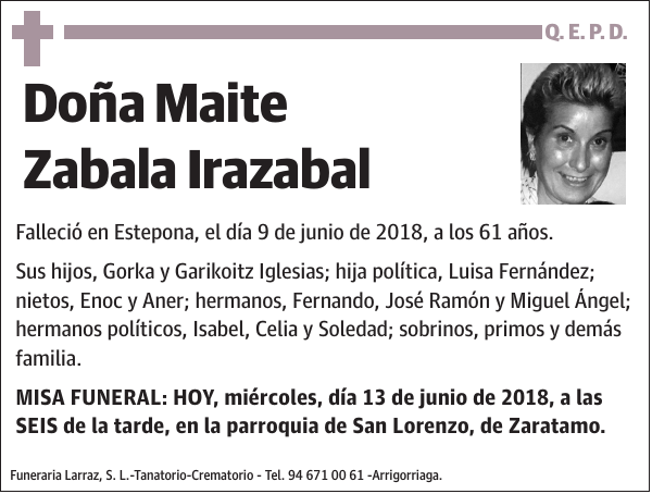 Maite Zabala Irazabal