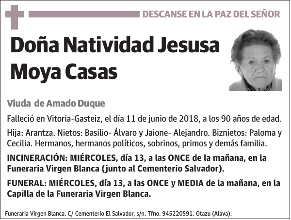 Natividad Jesusa Moya Casas