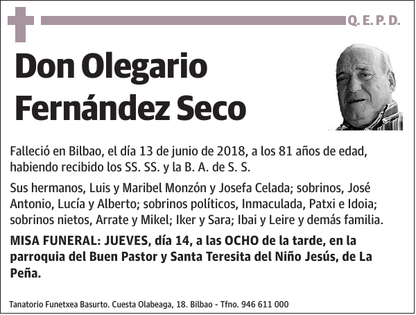 Olegario Fernández Seco