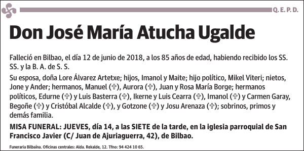 José María Atucha Ugalde