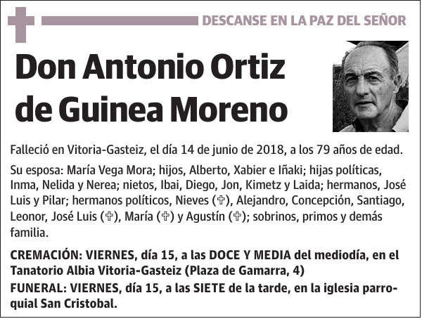 Antonio Ortiz de Guinea Moreno