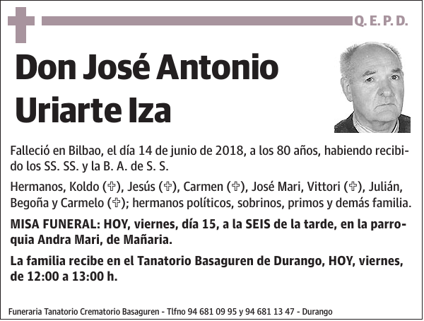 José Antonio Uriarte Iza