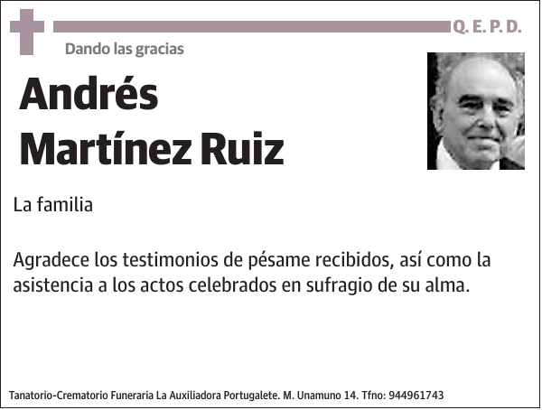 Andrés Martínez Ruiz