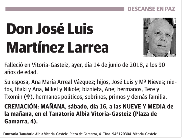 José Luis Martínez Larrea