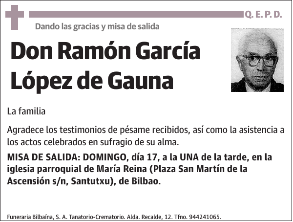 Ramón García López de Gauna