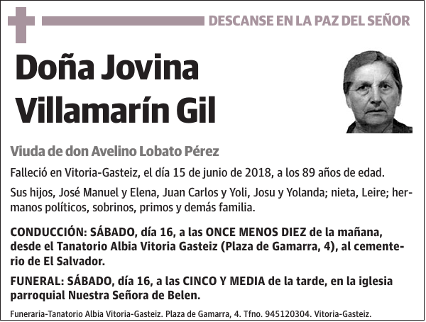 Jovina Villamarín Gil