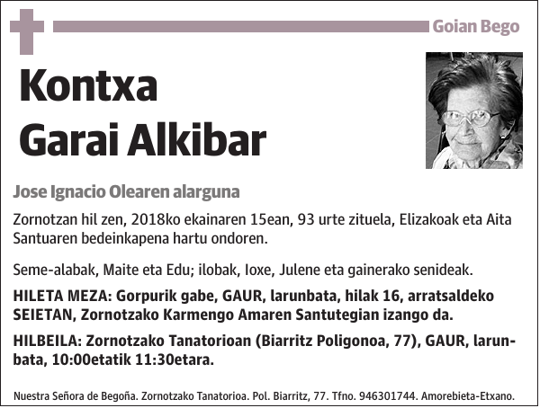 Kontxa Garai Alkibar