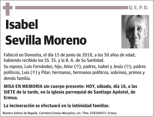 Isabel Sevilla Moreno