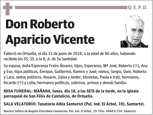 Roberto Aparicio Vicente