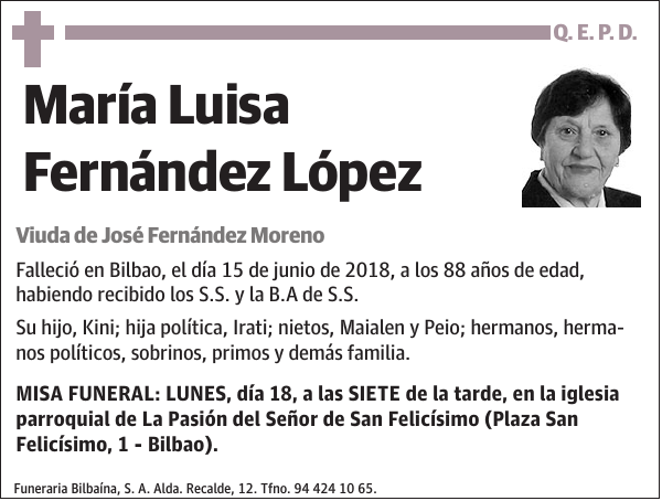 María Luisa Fernández López