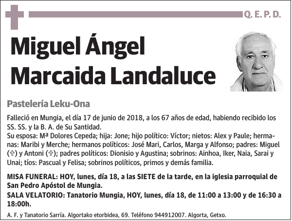 Miguel Ángel Marcaida Landaluce